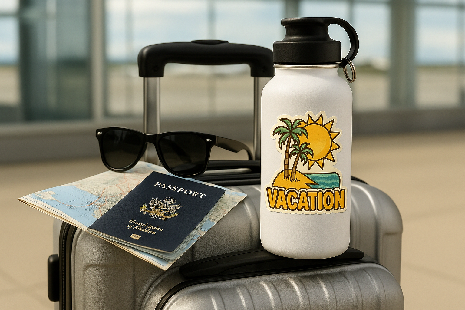How to add some charm to your vacation with seaside themed stickers?