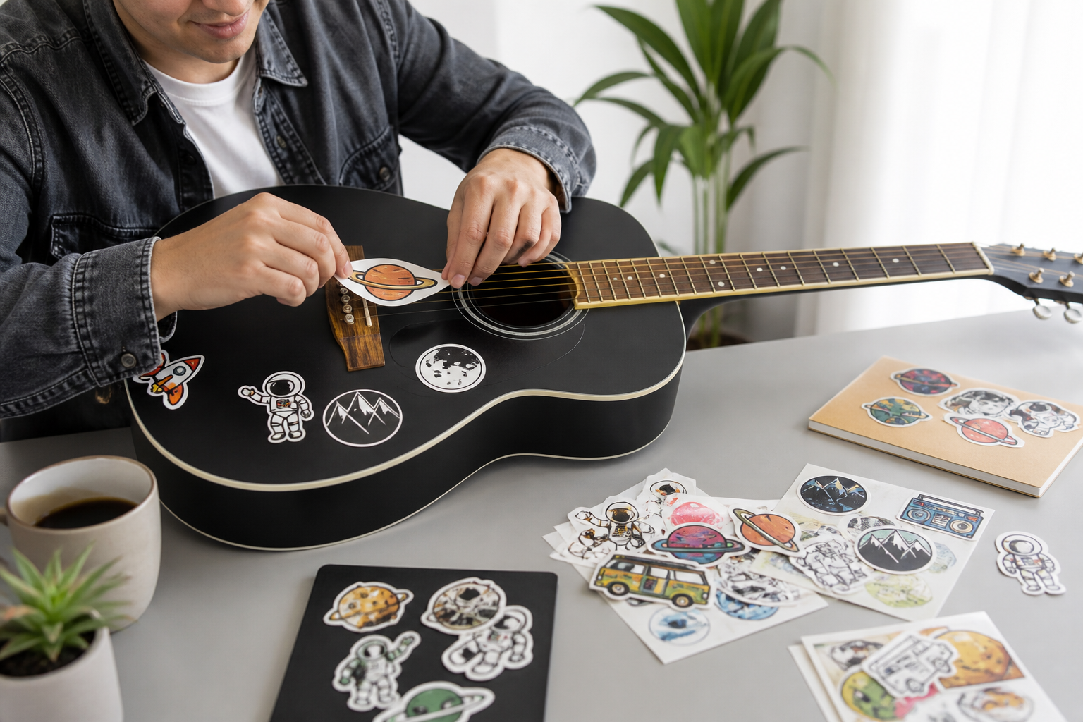Best Guide to Your Guitar Stickers