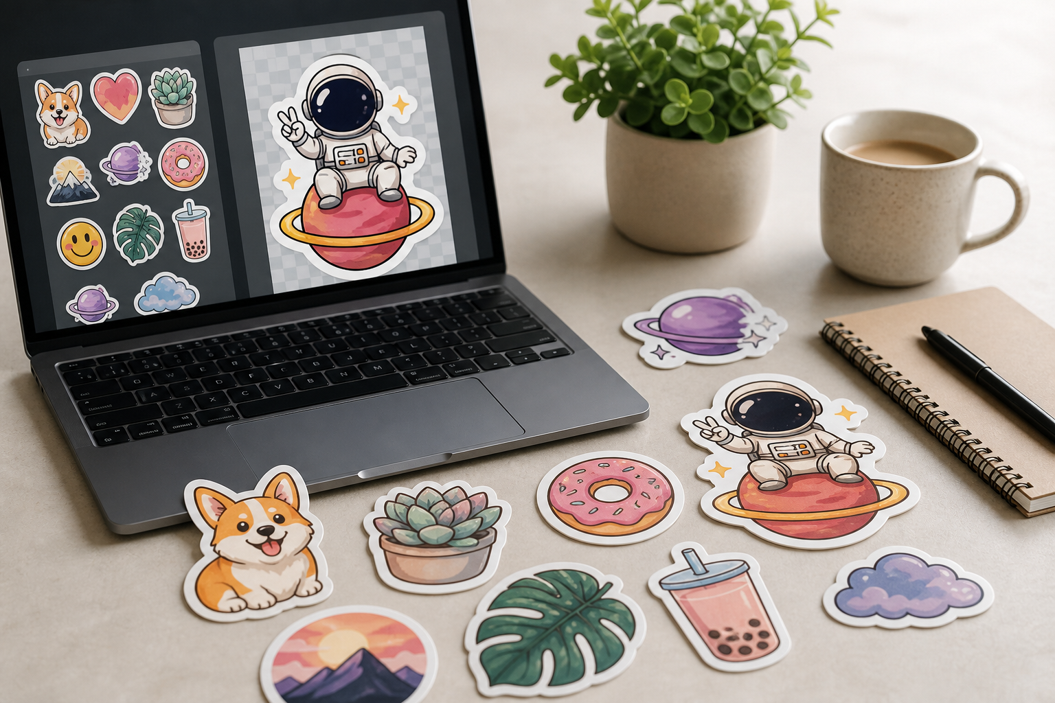 Features and Beginner's Guide to AI Sticker Generators