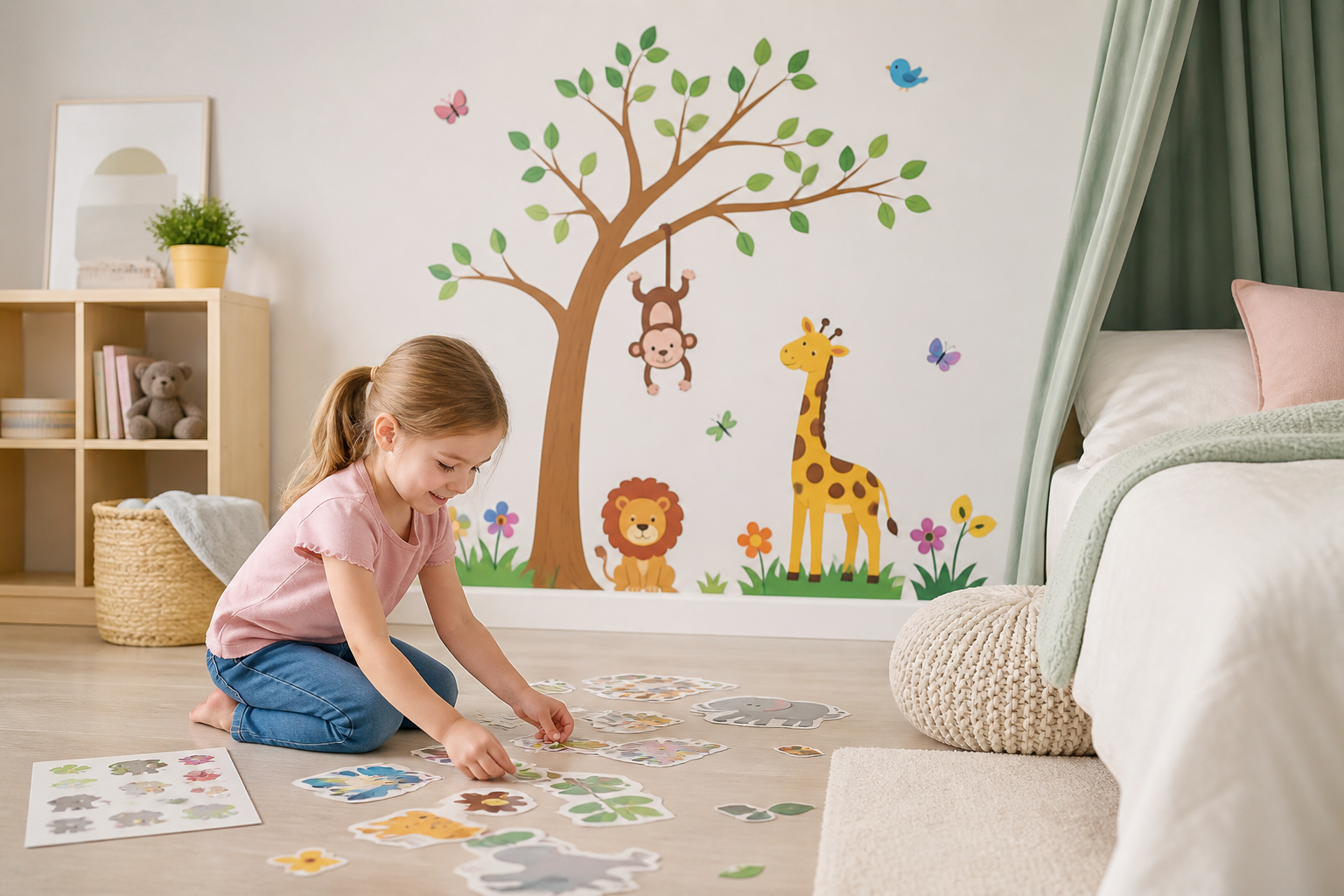 How to Choose the Perfect Stickers for Your Kids' Room?