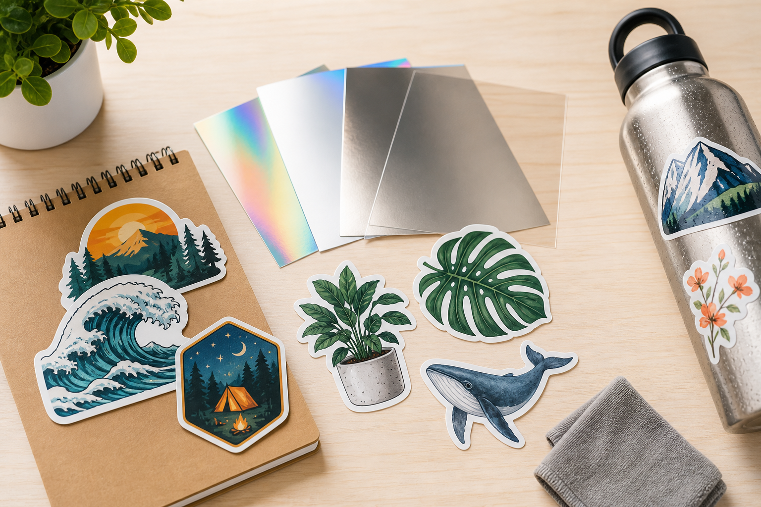 How to Use Custom Sticker Materials for Long-Lasting Results