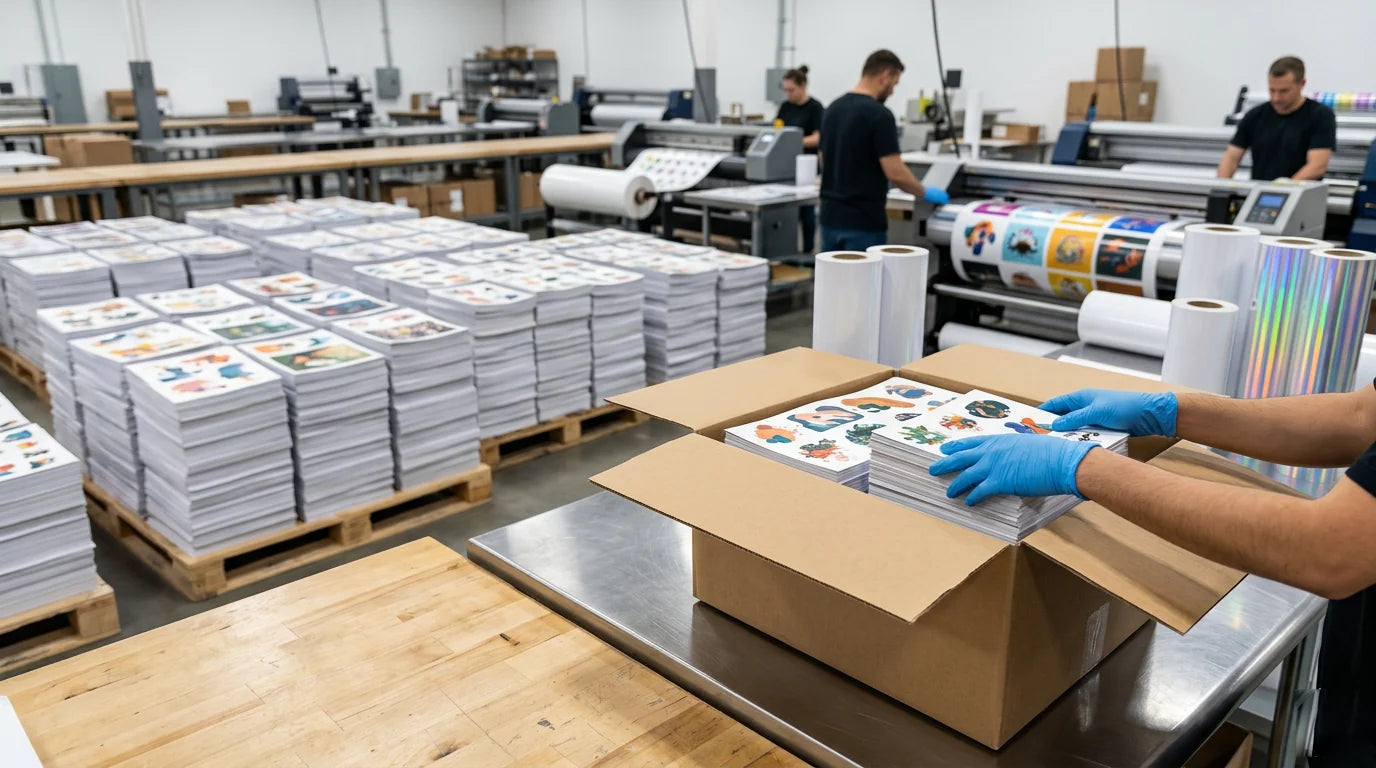 Why Inkelligent is the Best Vendor for Large Bulk Sticker Orders