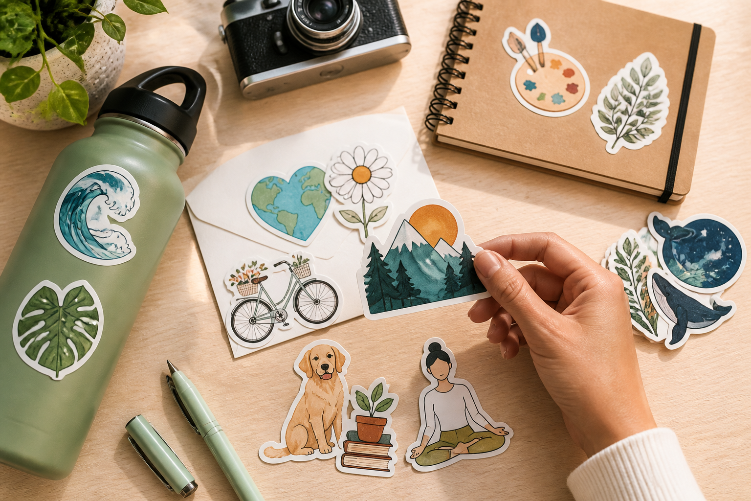 Turn Your Passion into Art with Stickers