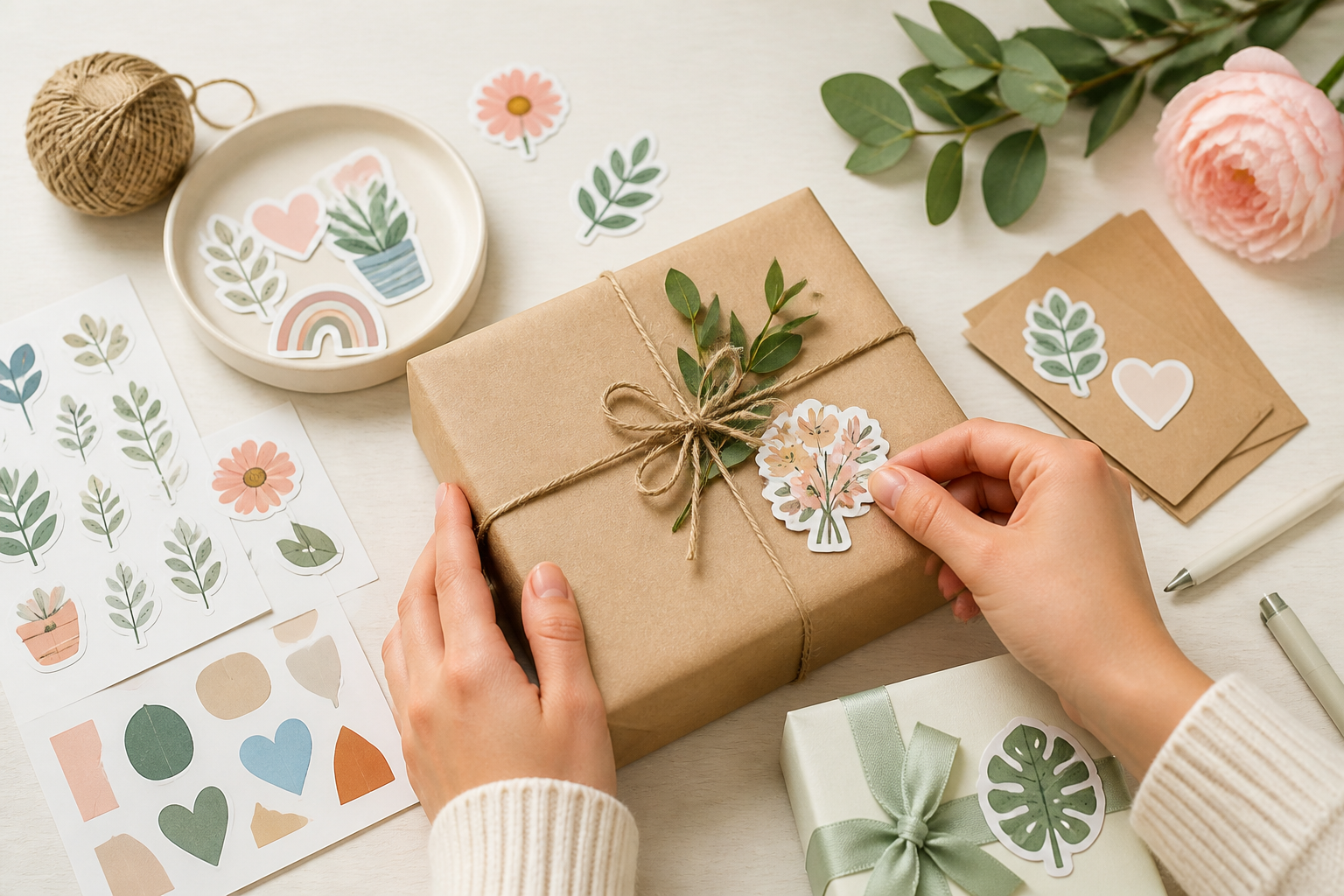 Unleash DIY Gift Creativity with Custom Stickers