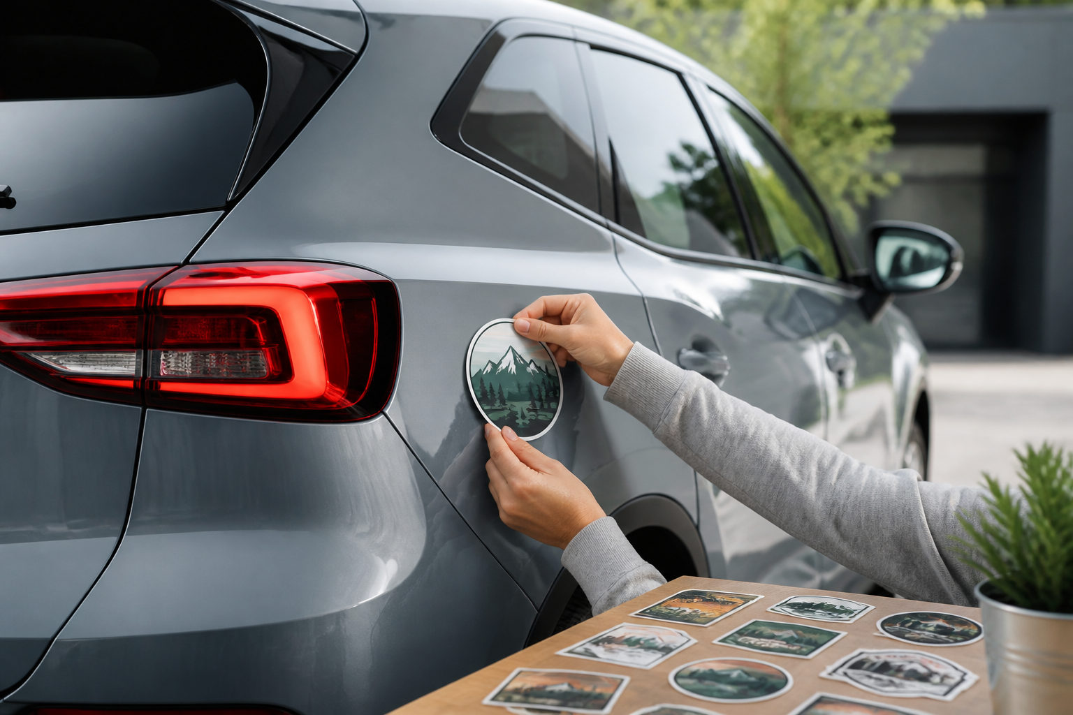 Use Car Stickers to Make Your Vehicle More Professional or Personalized