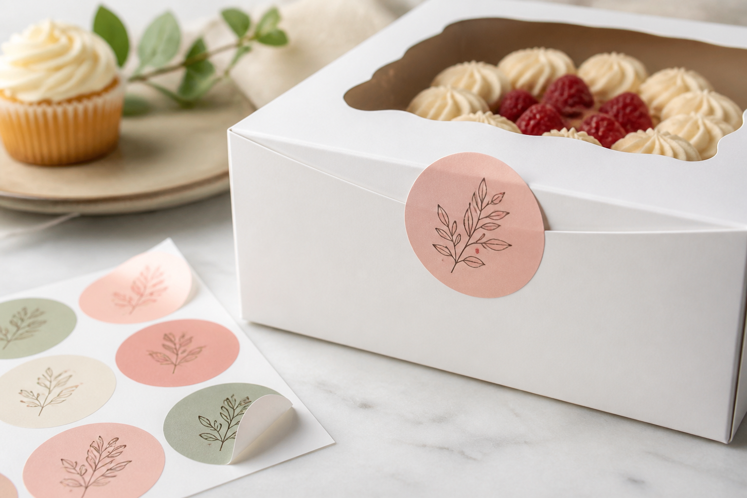 Why Are Bakery Stickers Essential for Your Cake Boxes?