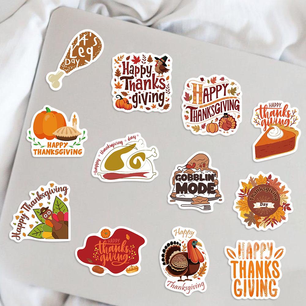 Thanksgiving Stickers Kit – 100 Pcs