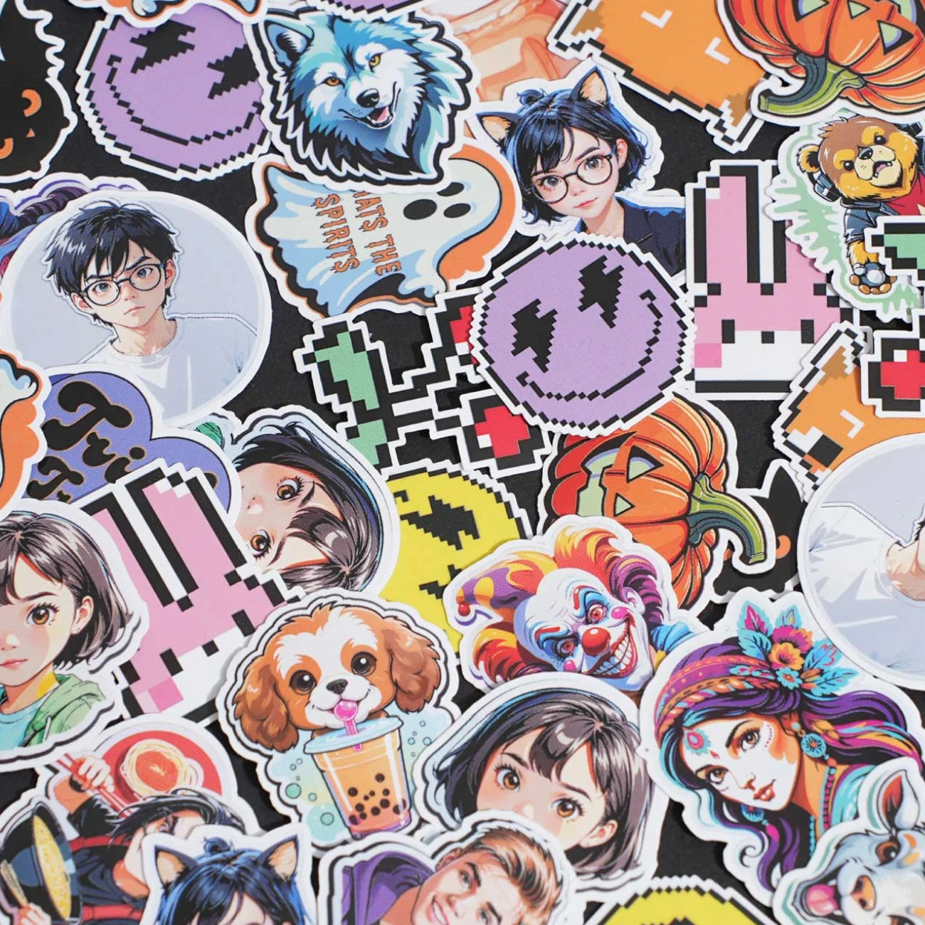 200 3" Matte Custom Vinyl Stickers