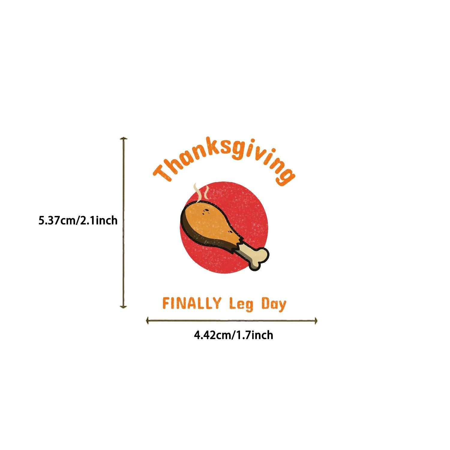 Thanksgiving Stickers Kit – 100 Pcs