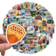 100-Piece US National Park Stickers, Waterproof Travel Vinyl - 2