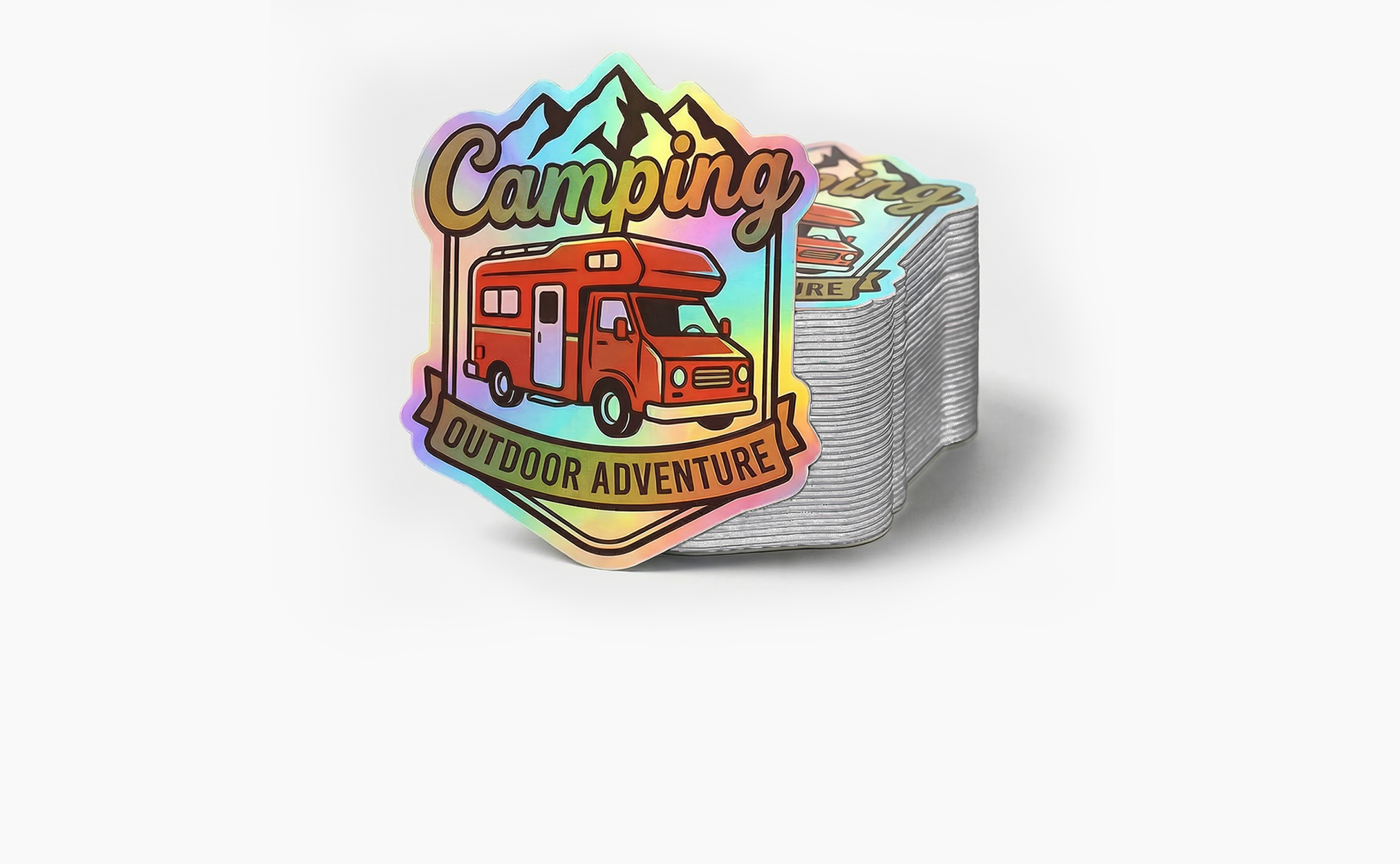  Iridescent Holographic Stickers 