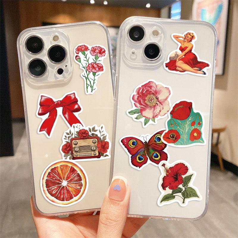 Vintage Romantic Y2K Stickers – 50 Pcs