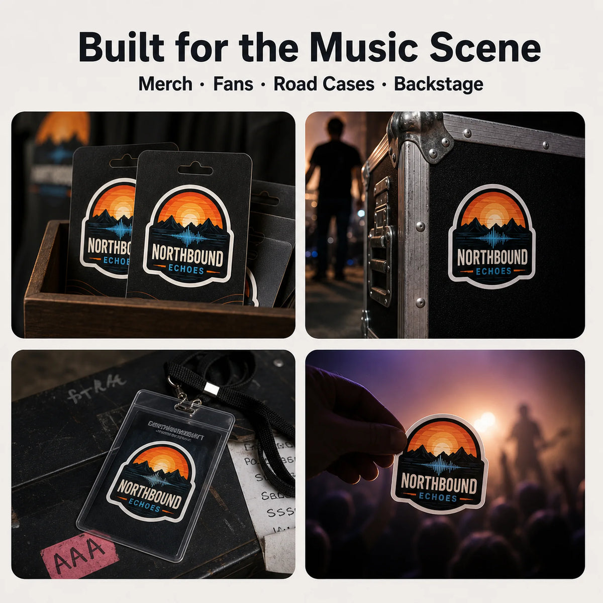 Band & Music Stickers — use-case examples