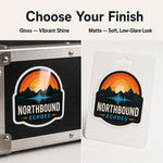 Band & Music Stickers — gloss and matte finish comparison
