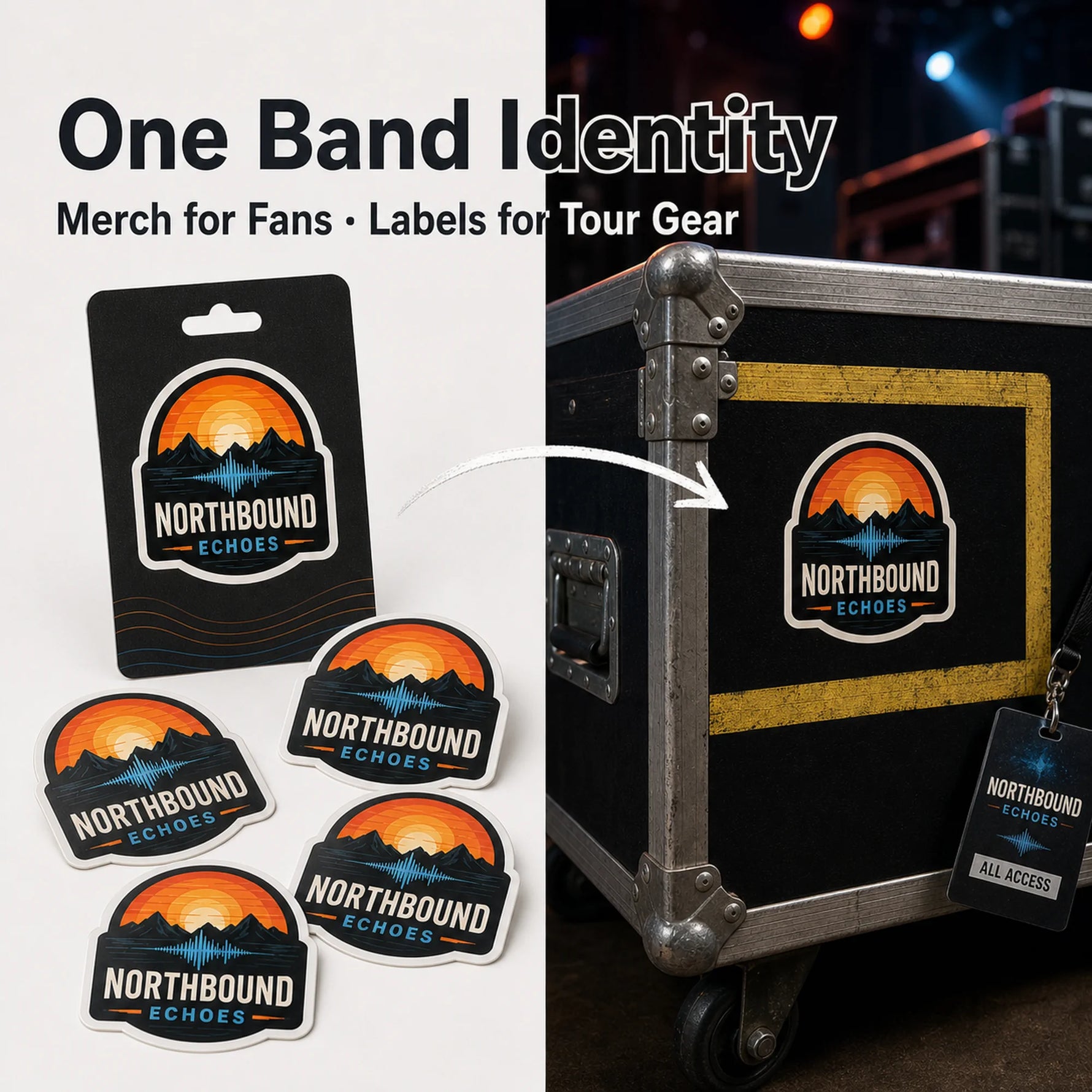 Band & Music Stickers — product-specific guidance