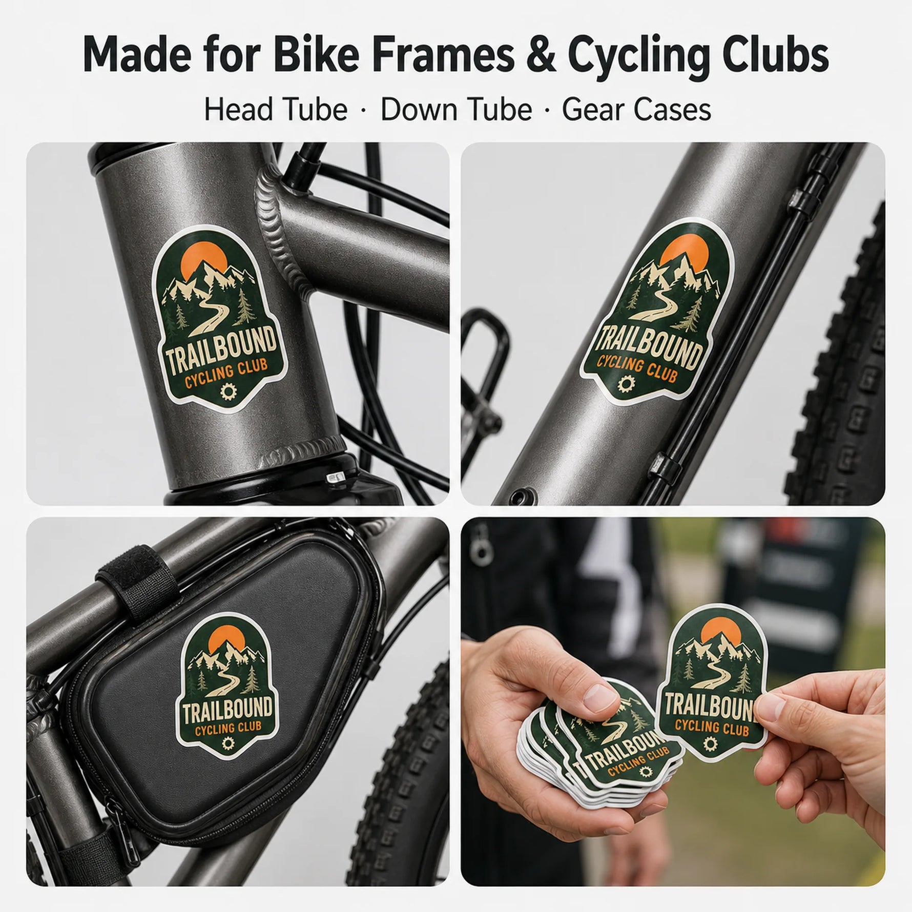 Bicycle Stickers — use-case examples