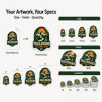Bicycle Stickers — artwork, finish, and quantity options