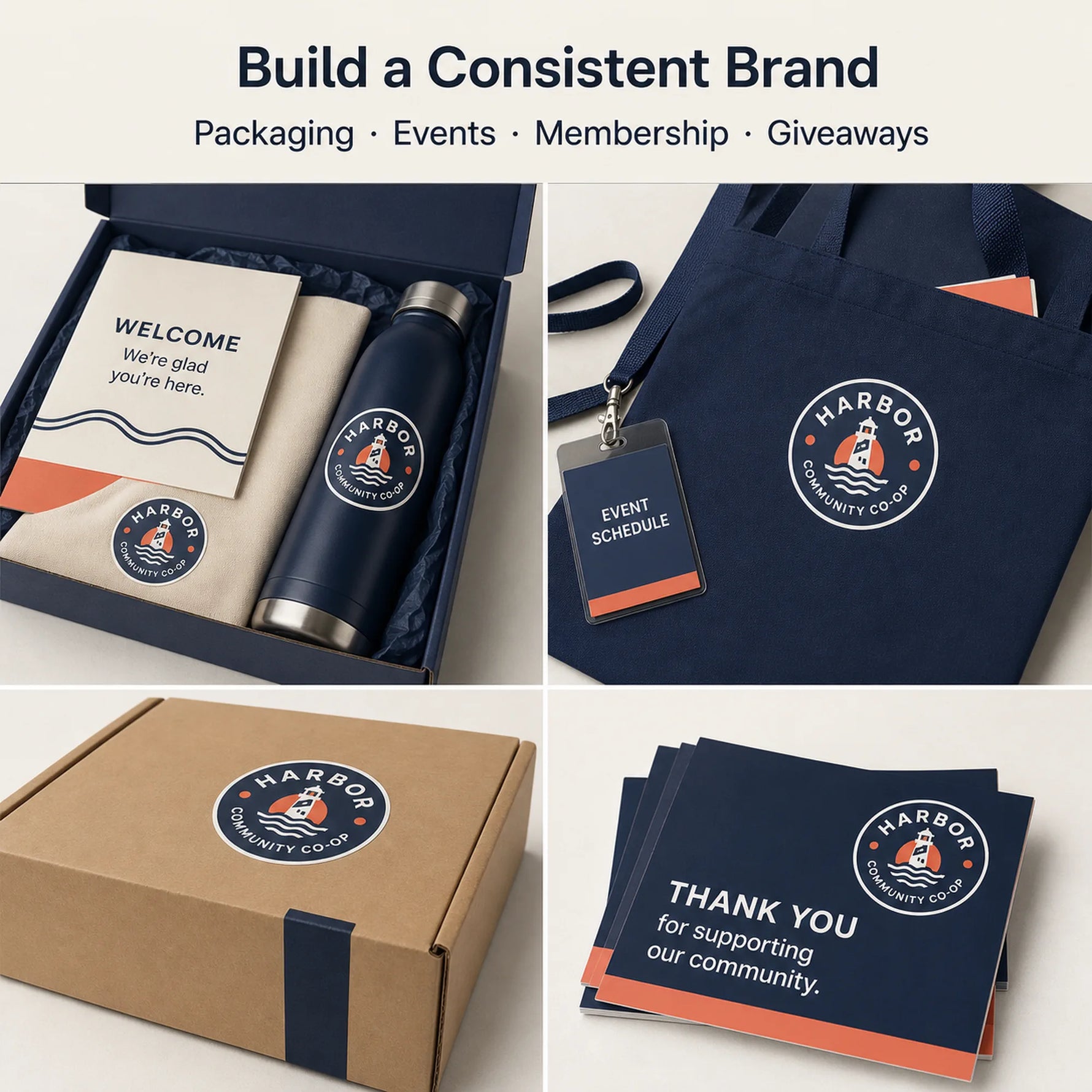 Brand & Organization Stickers — use-case examples