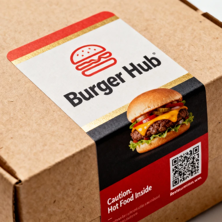 Custom Box & Packaging Stickers