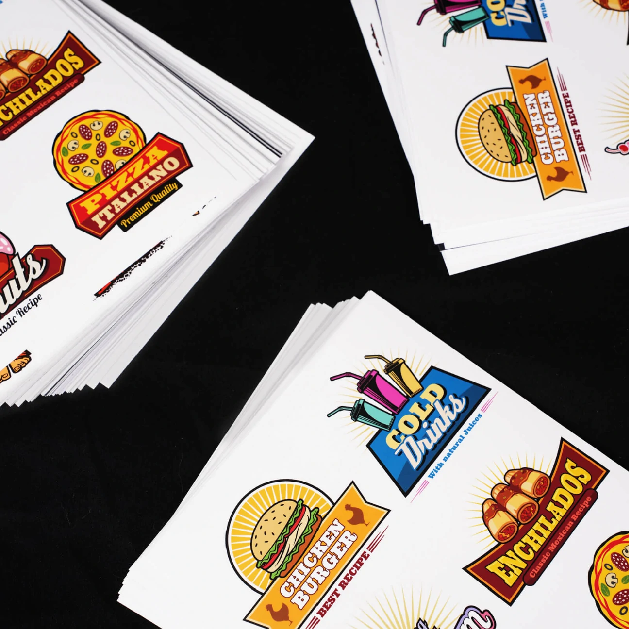 Custom Sticker Sheets – Multiple Designs on One Sheet