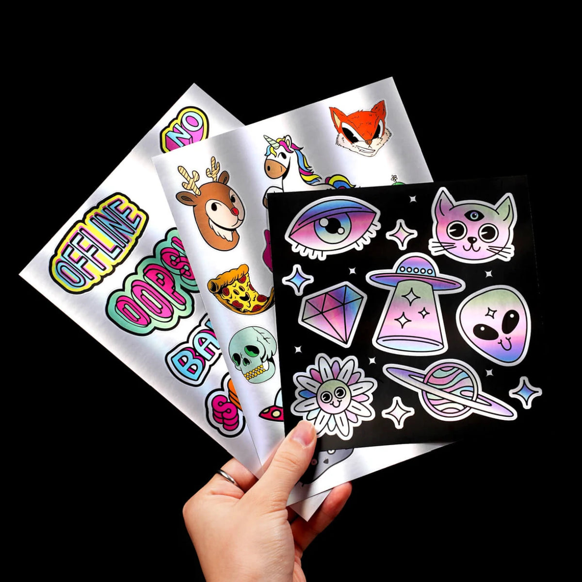 Multiple Design Sticker Printing Custom Sticker Sheets | Multiple Designs on One Sheet Printing ...