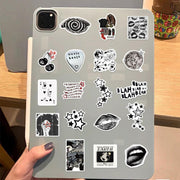 100-Piece Downtown Girl Y2K Stickers, Waterproof Aesthetic V - 4