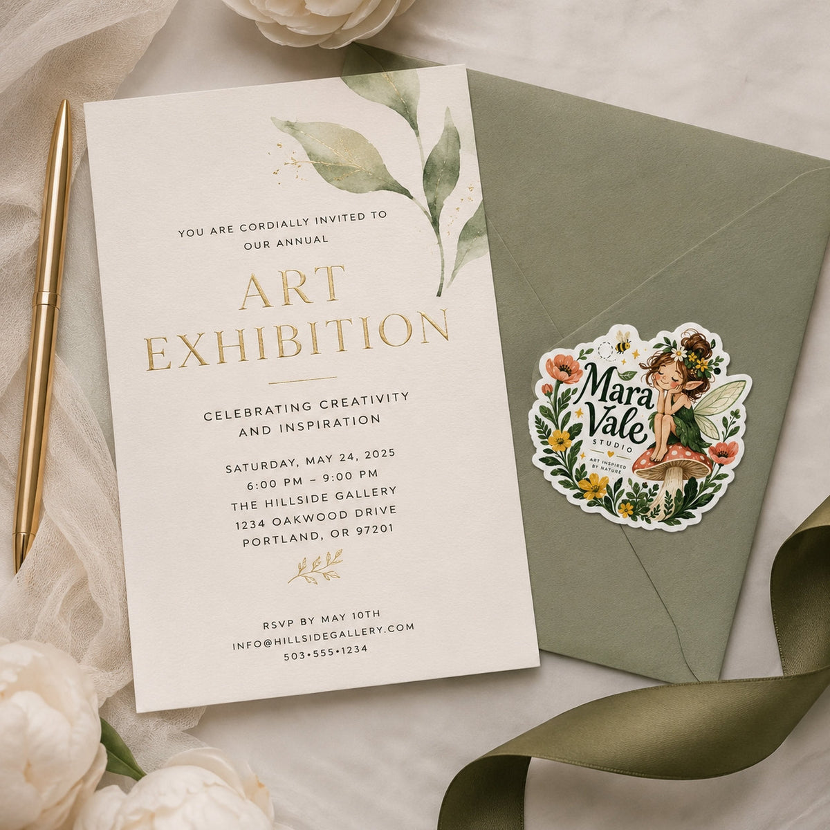 Artist & Illustrator Stickers - lifestyle example 4