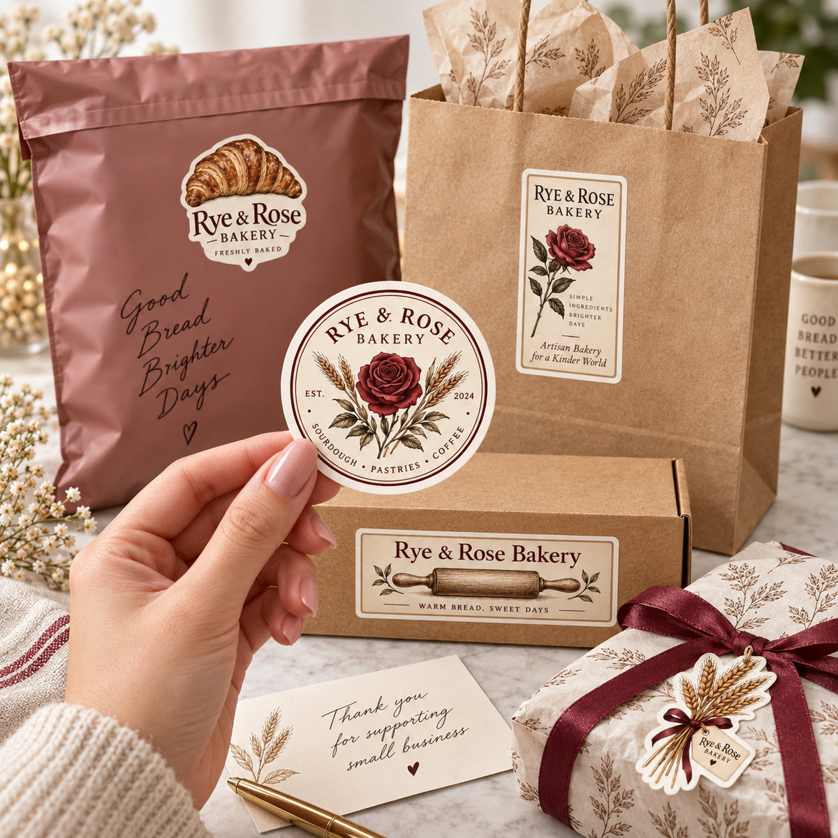 Custom Box & Packaging Stickers - lifestyle example 5