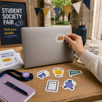 Laptop Stickers - main lifestyle image