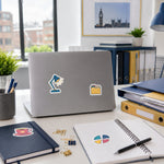 Laptop Stickers - lifestyle example 4