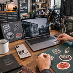 Laptop Stickers - lifestyle example 7
