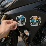 Motorcycle Stickers - main lifestyle image