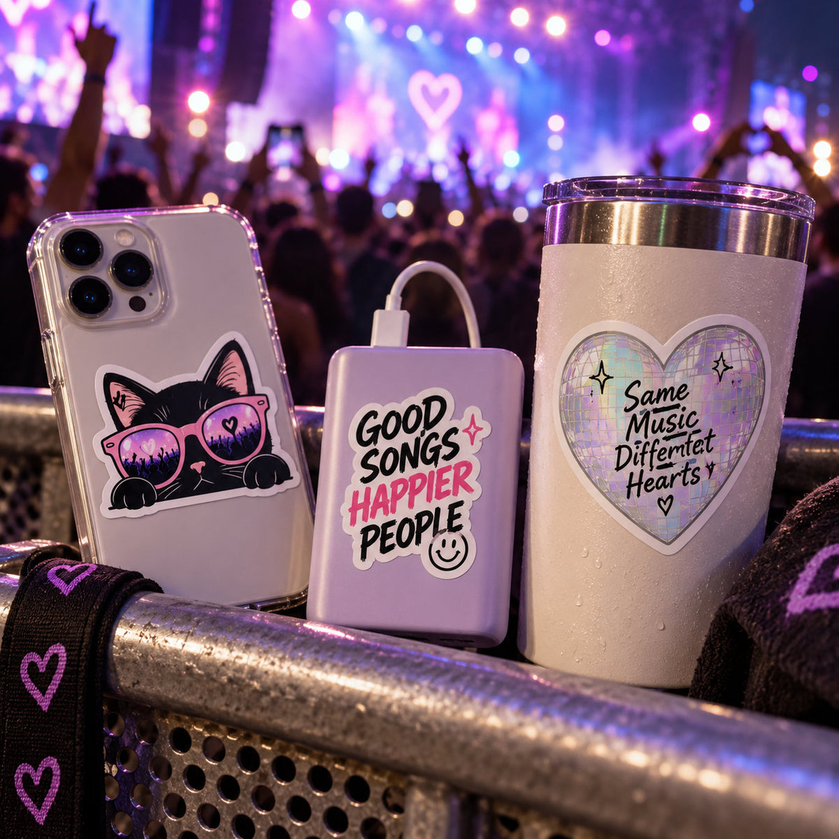 Music Stickers - lifestyle example 2