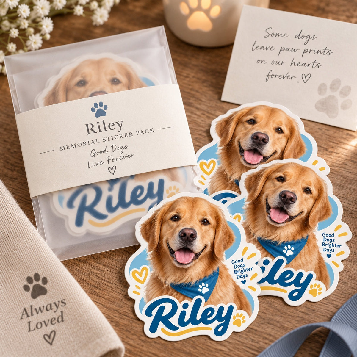 Pet Dog Stickers - lifestyle example 5