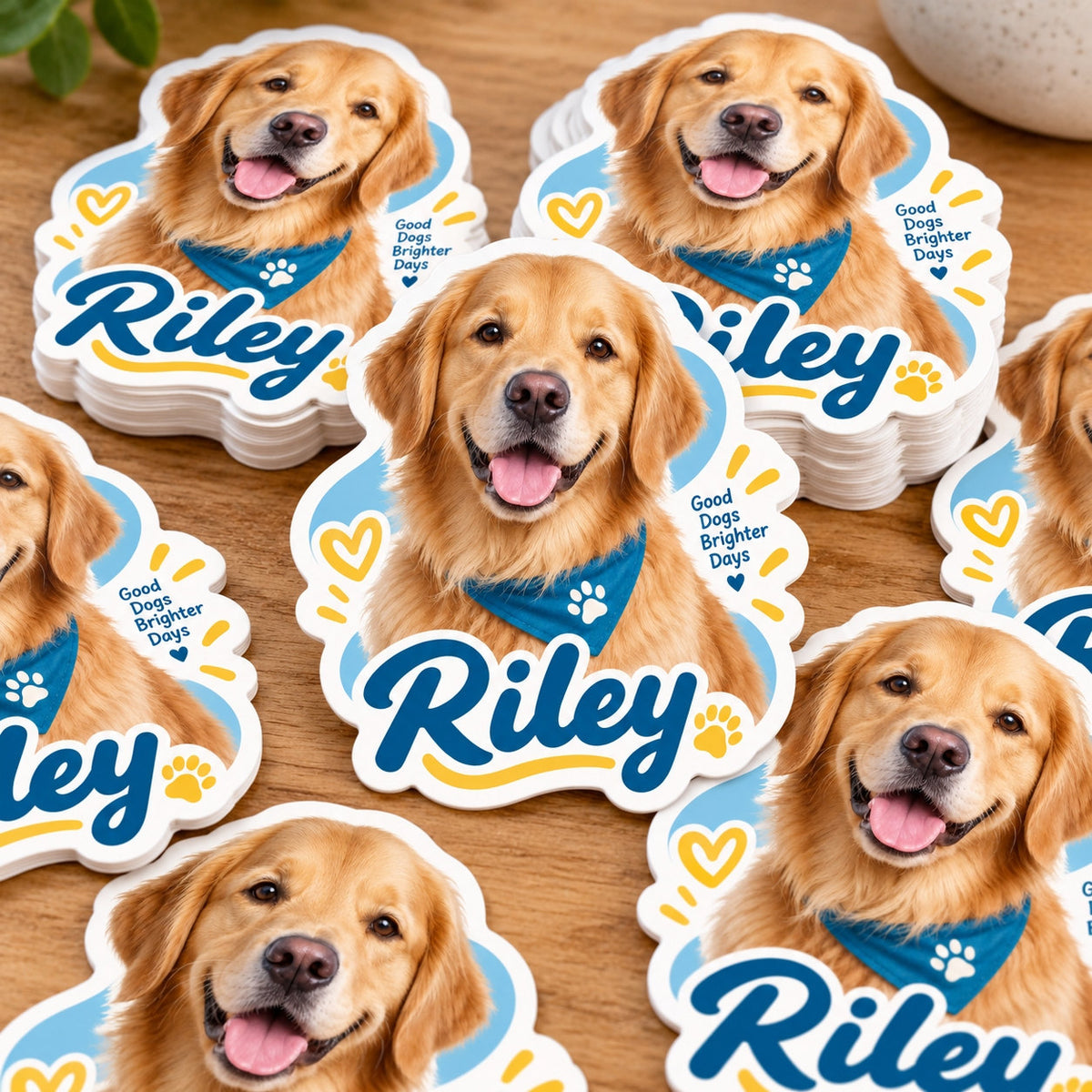 Pet Dog Stickers - lifestyle example 6