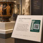 QR code stickers - lifestyle example 3