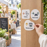 Sign & Guide Stickers - lifestyle example 2