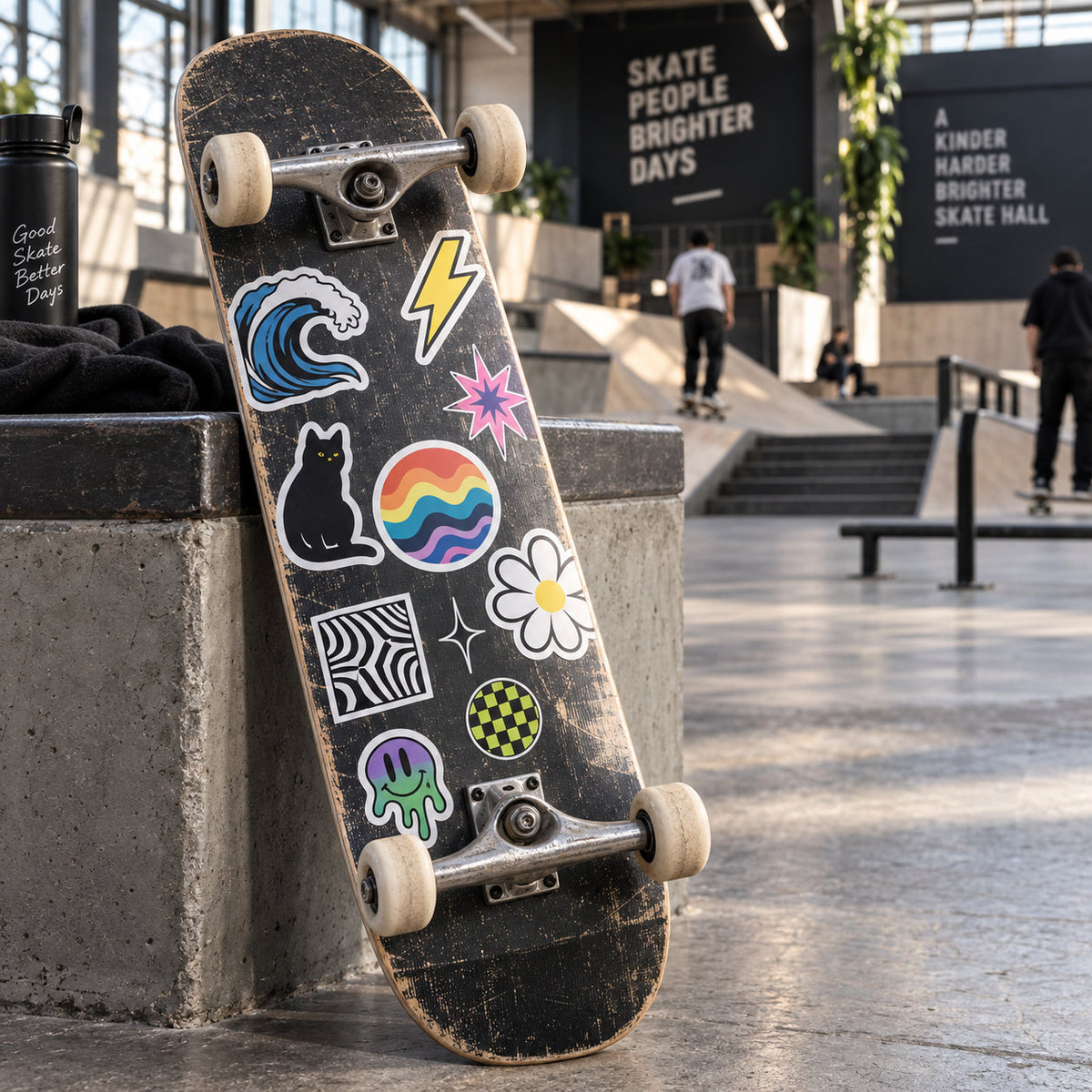 Skateboard Stickers - lifestyle example 2