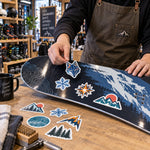 Snow Board Stickers - lifestyle example 2