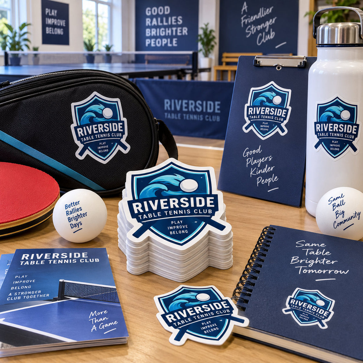 Sports Club Stickers - main lifestyle image
