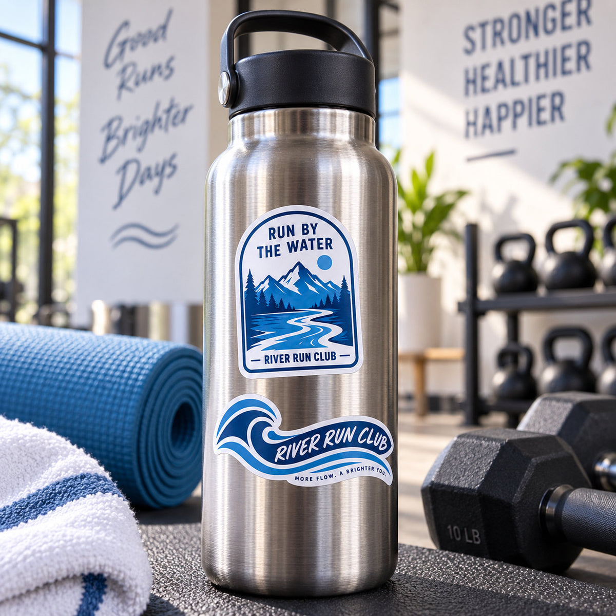 Water Bottle Stickers - lifestyle example 4