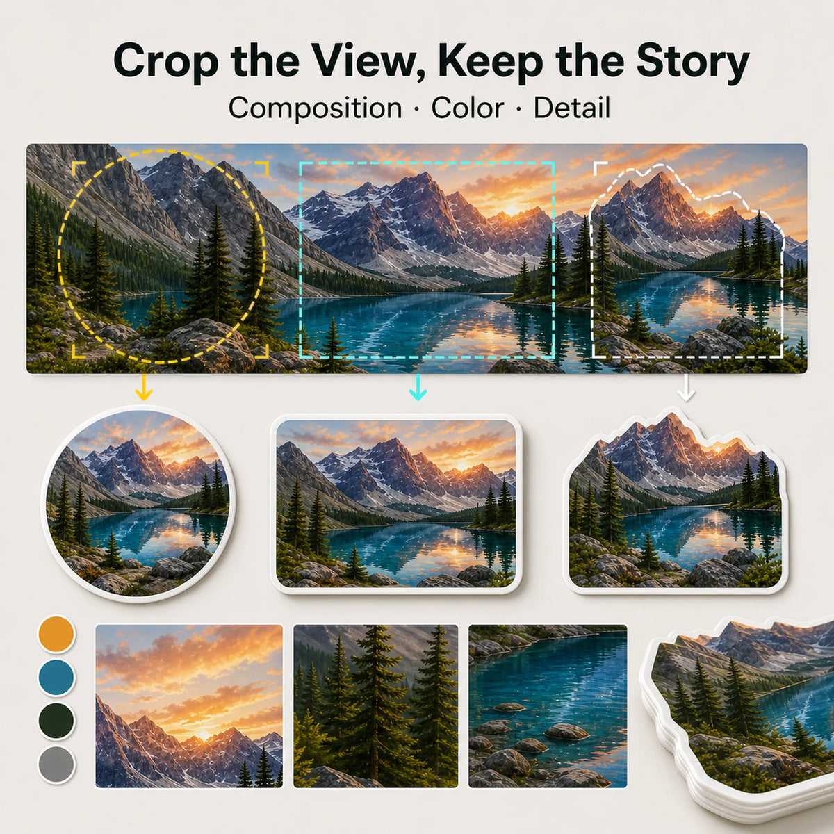 Landscape Stickers — product-specific guidance