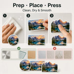 Landscape Stickers — application guide