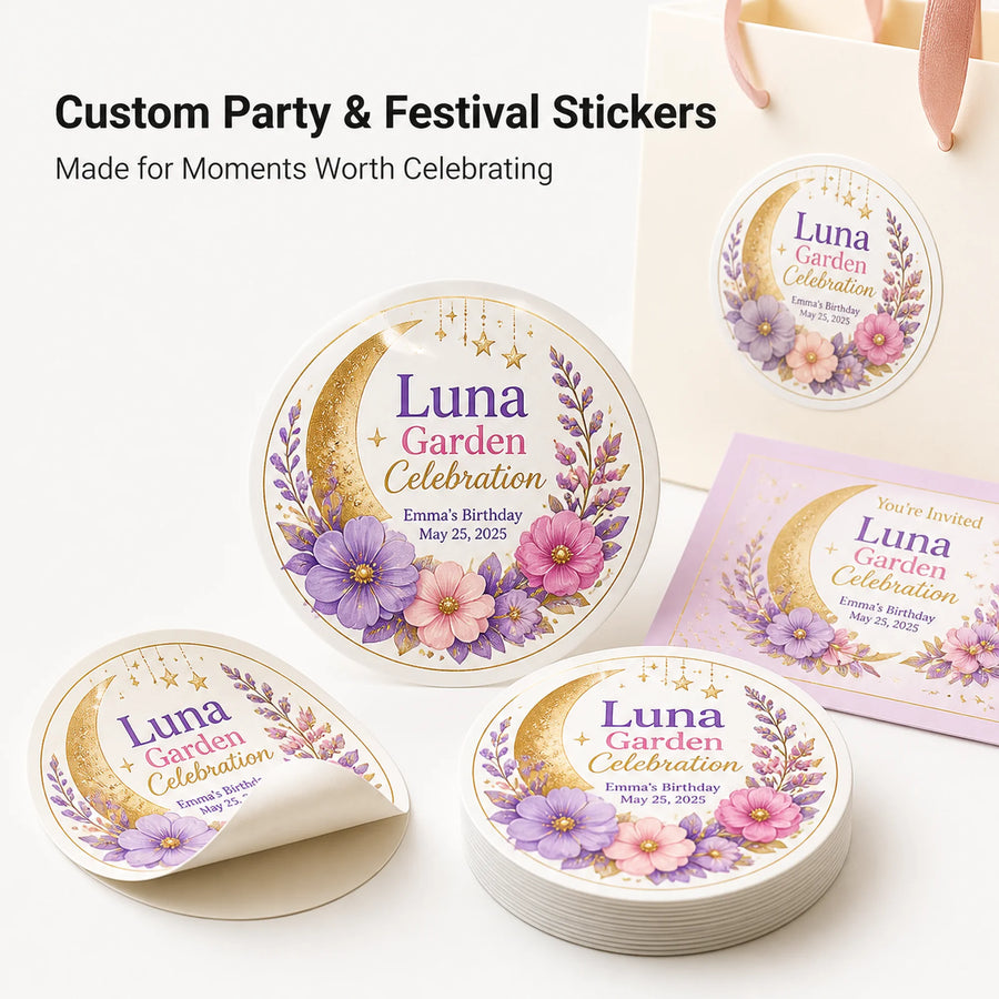 Party & Festival Stickers — main product image
