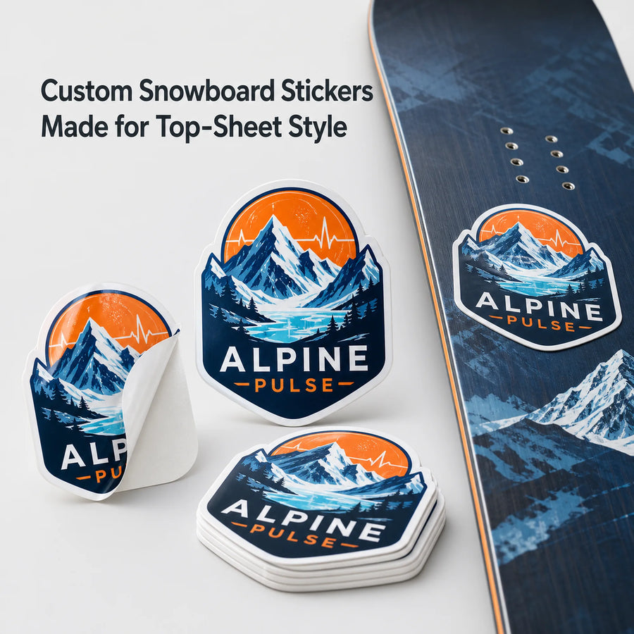 Snow Board Stickers — main product image