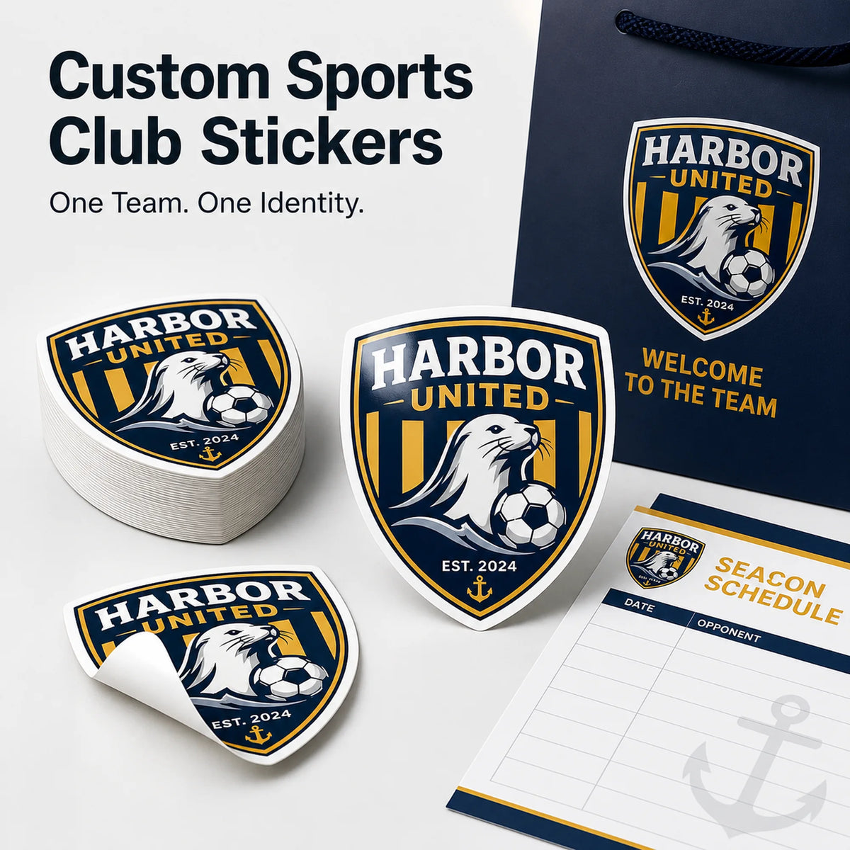 Sports Club Stickers — main product image