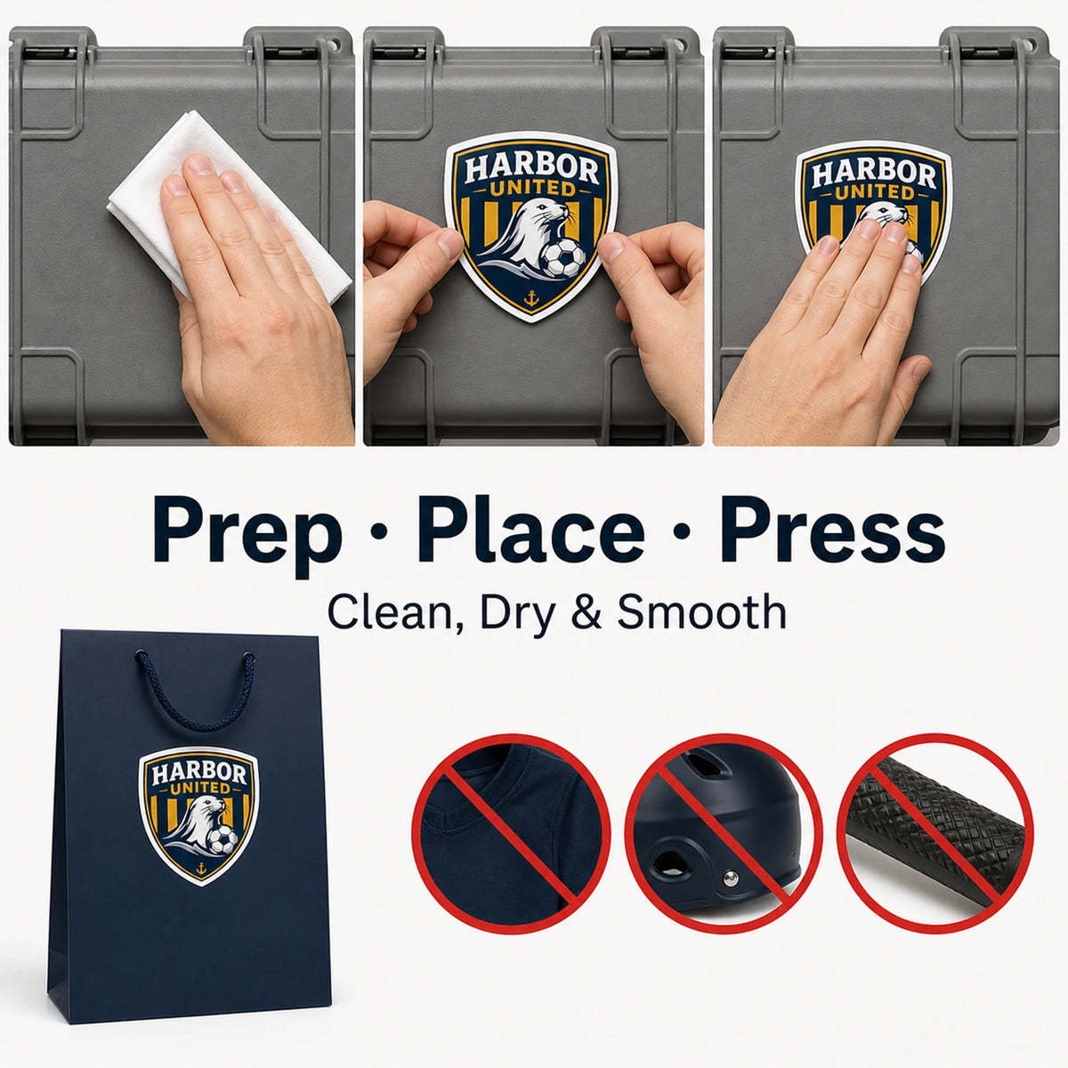 Sports Club Stickers — application guide
