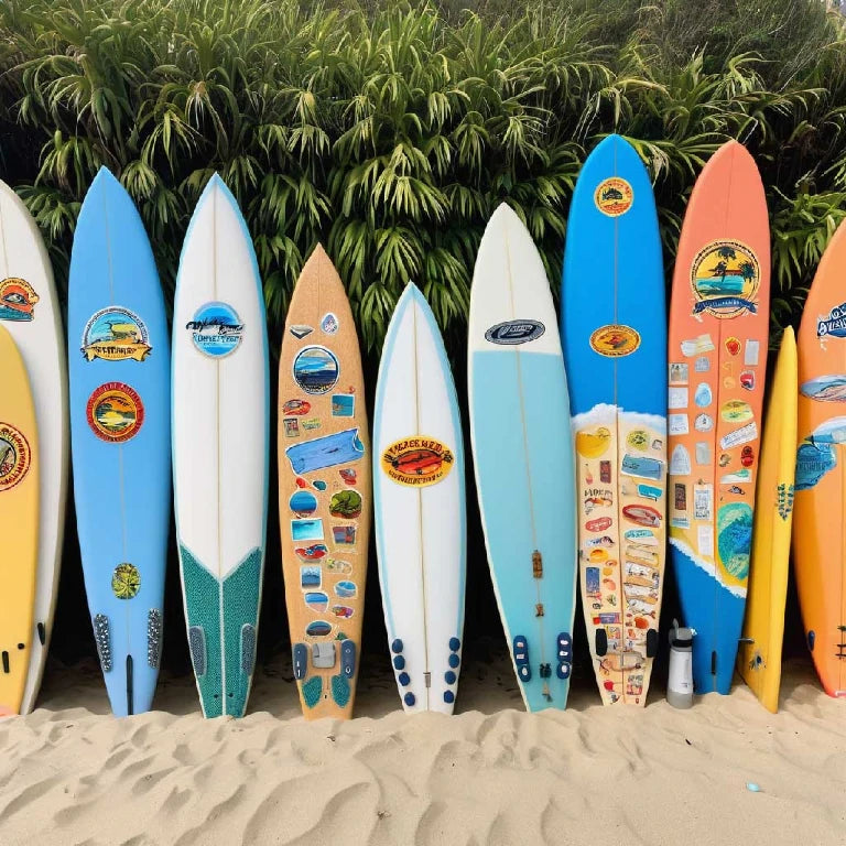 Surfboard Stickers