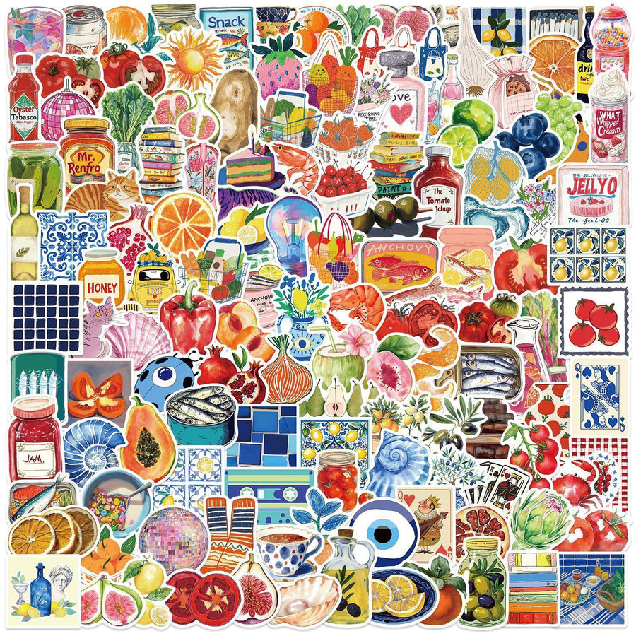 Aesthetic Waterproof Vinyl Stickers – 150 Pcs