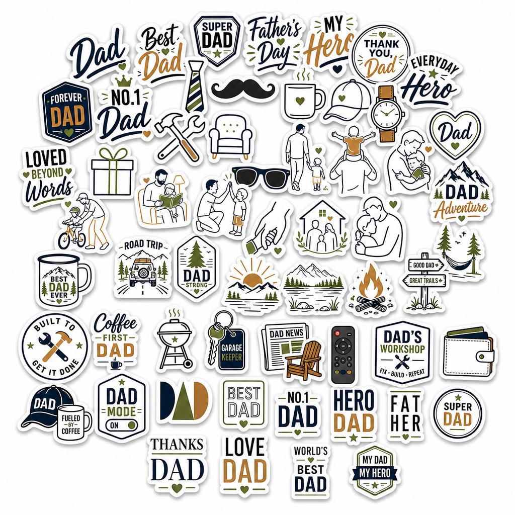 Father's Day Stickers